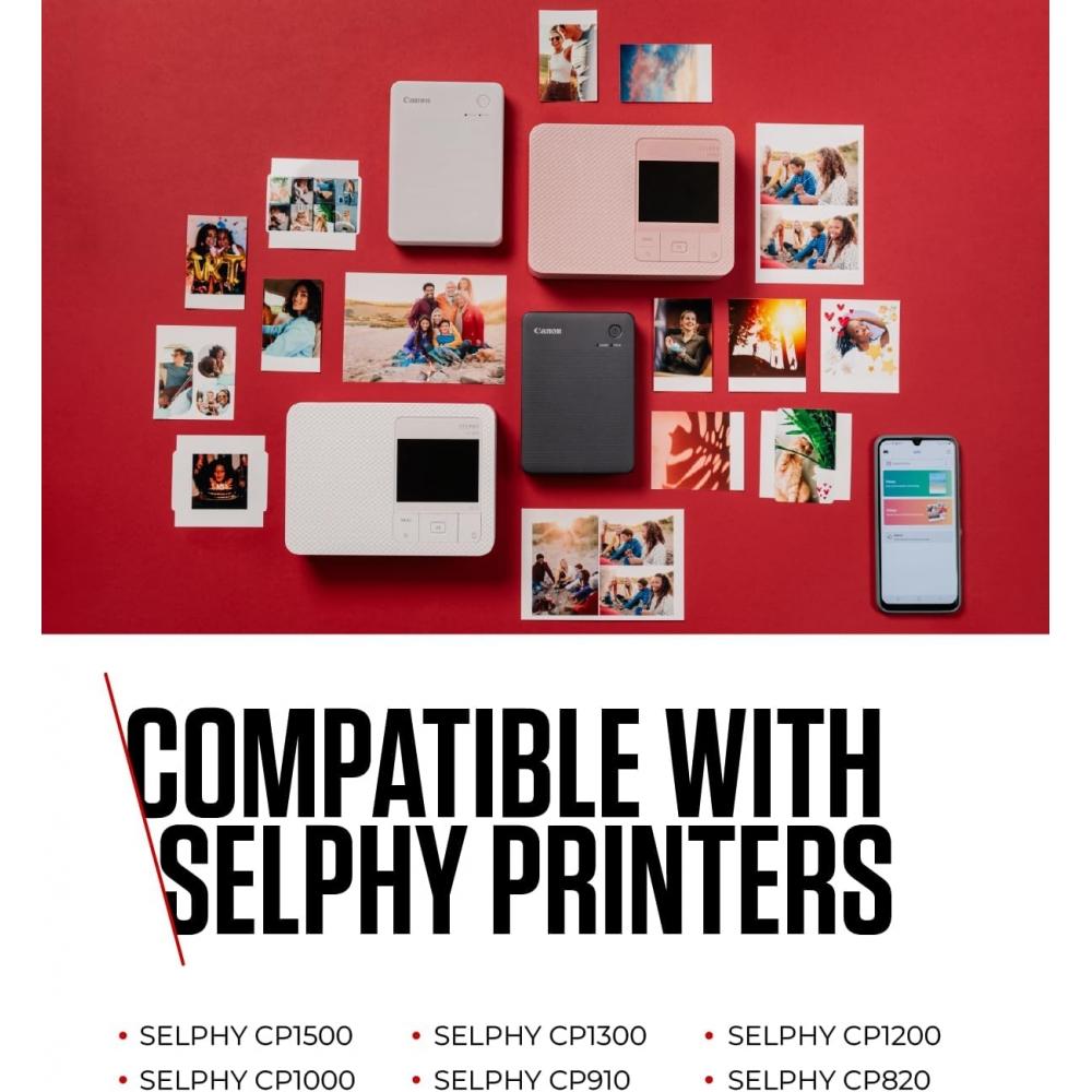 Canon Original Canon Tinte+Papier Set Für Selfie Square Qx10 20 Xs 20l 20 Aufnahmen