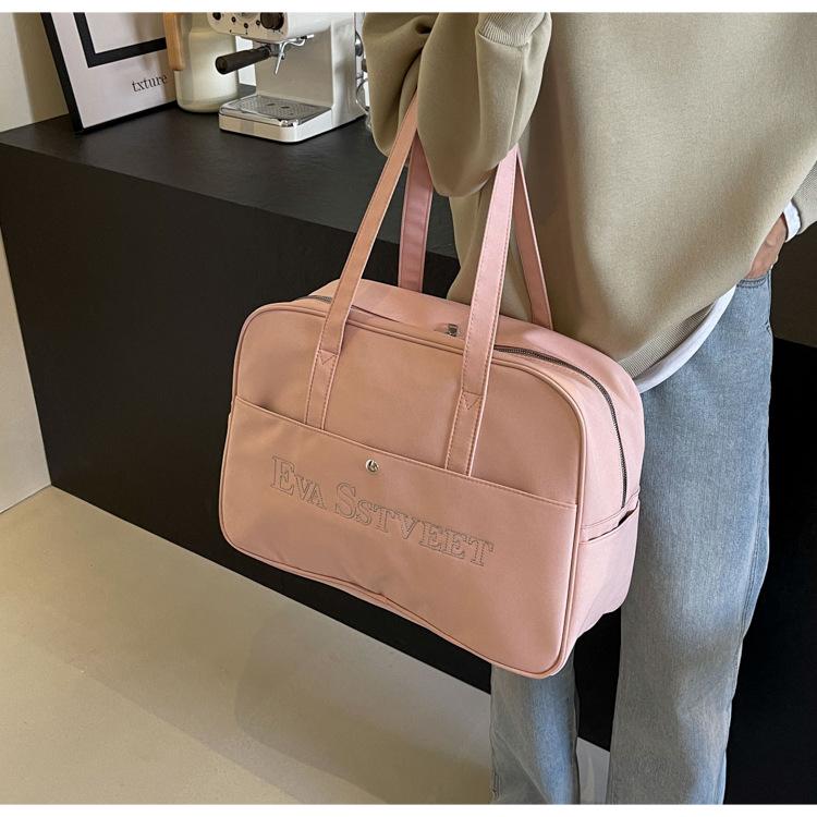 Damen Leichte Wasserdichte Sport-Duffle-Reisetasche mit Großem Fassungsvermögen