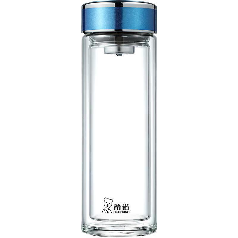 Heenoor Double-Layer Insulated Glass Cup