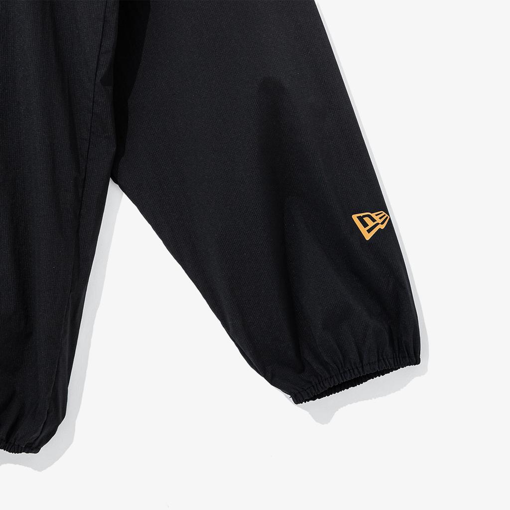 New Era Ss22 Half-Zip Hooded Jacket Men Jackets Black 13086460