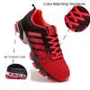 Men Sports Shoes Lightweight Running Shoes Couples Large Size Comfortable Breathable Lace-Up Outdoor  Casual Walking Shoes