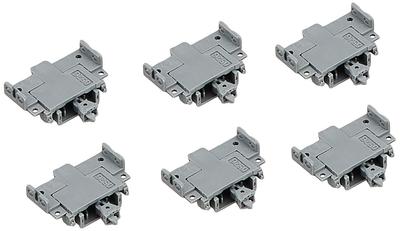 TOMYTEC TOMIX N Gauge Close-coupling TN Couplers 6 Pieces SP Gray 0337 Model Railway Accessories.