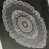 European Transparent Lace Oval Tablecloth Living Room Study Bedroom Coffee Table Cloth Hotel Villa Banquet Party Decoration