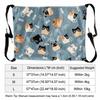 Hanging Cat Sleeping Bag Double-sided Cat Bed Cartoon Cat Hammock  Pet Cage