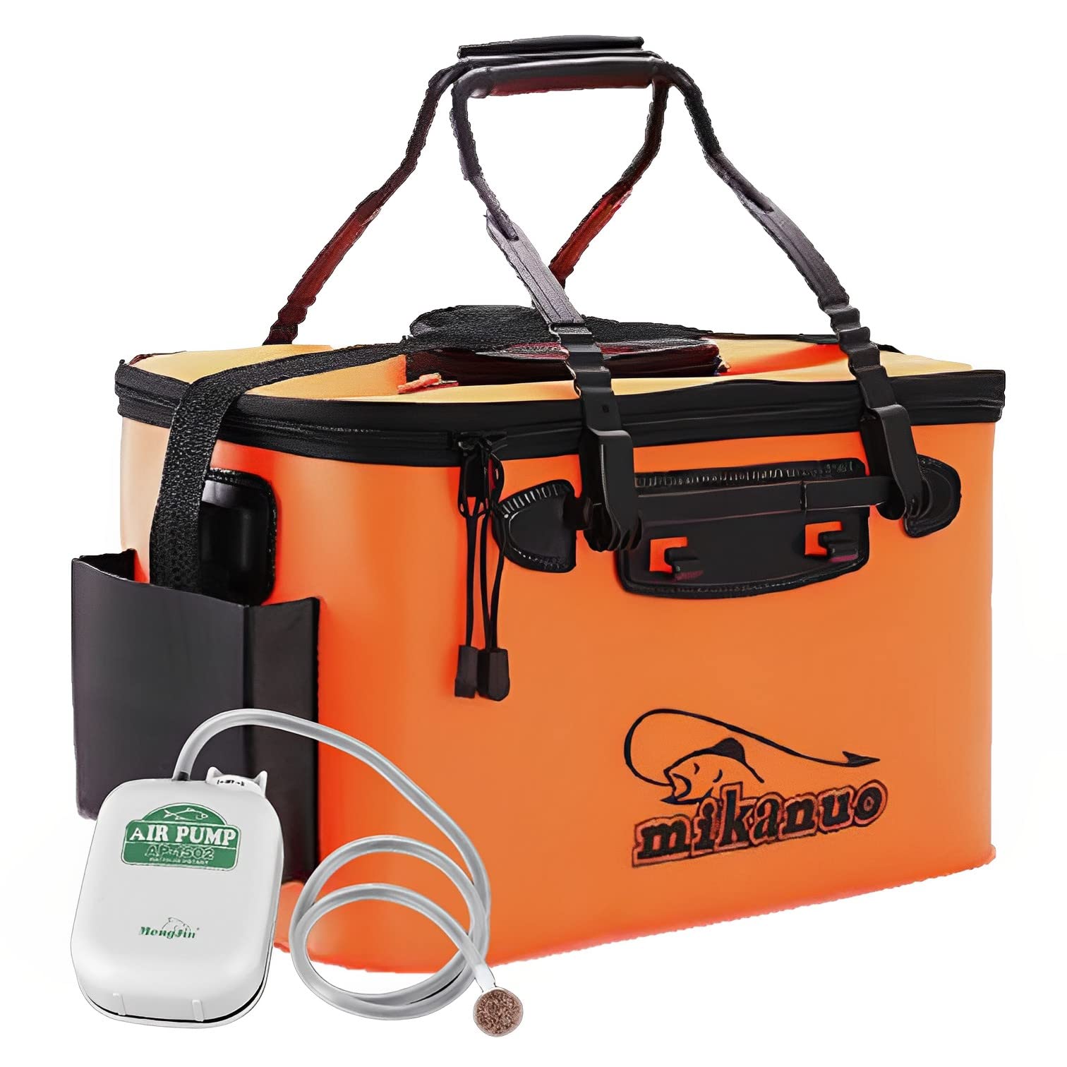 

Набор ведро и насос MIMIA, Рыболовные снасти, Рыболовный ящик-холодильник, Набор удилищ, Ящик для воды, Складные рыболовные снасти (Оранжевое ведро и насос)