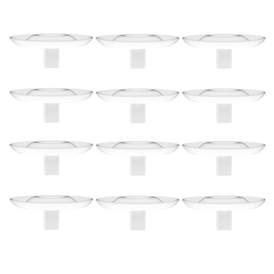Yousheng 6/12/15/24/25/30/35/50/60Pcs Floating Floral Arrangement Holder Clear Floating Flower Display Stand Hydroponics Water Planting Flower Bowl