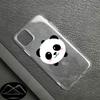 Luxury Soft Silicone Phone Case Cute Panda Bear China for Apple iPhone 11 Pro XS Max X XR 6 6S 7 8 Plus 5 5S SE Fashion Cover