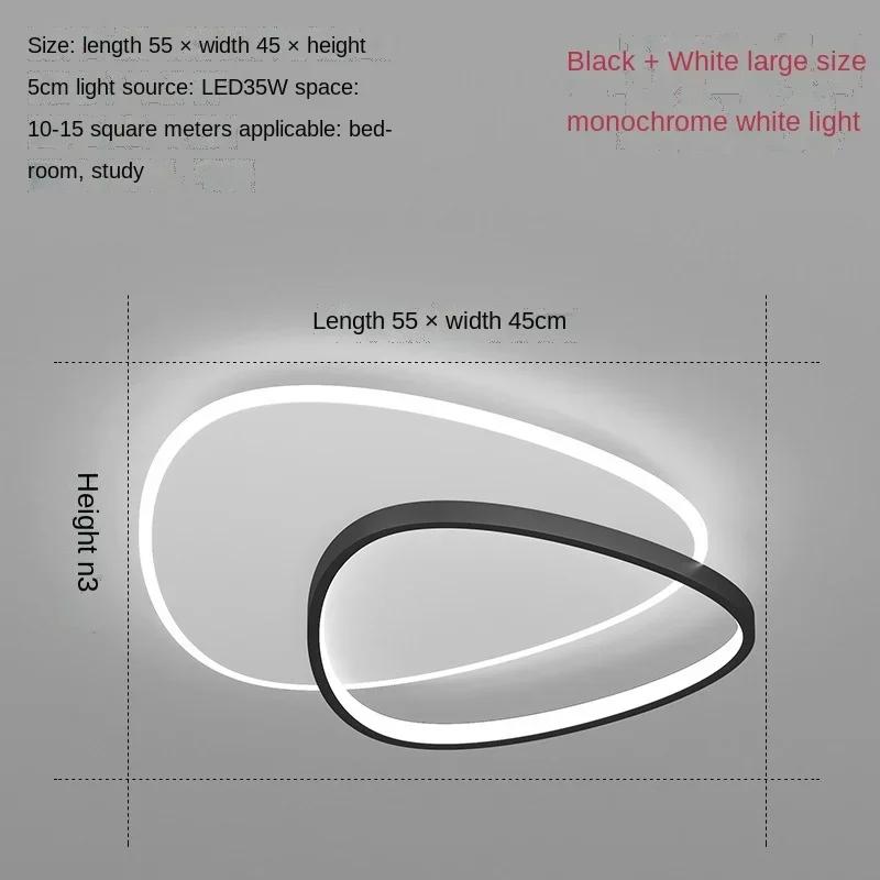 Ultra-thin Led Ceiling Lights Modern Simple Bedroom Lamp Home Art Study Lighting Kitchen Balcony Black/gold Ceiling Lamp Fixture