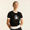 MunSingwear Women S One Point Short Sleeve Sweater Black mq322lSw71