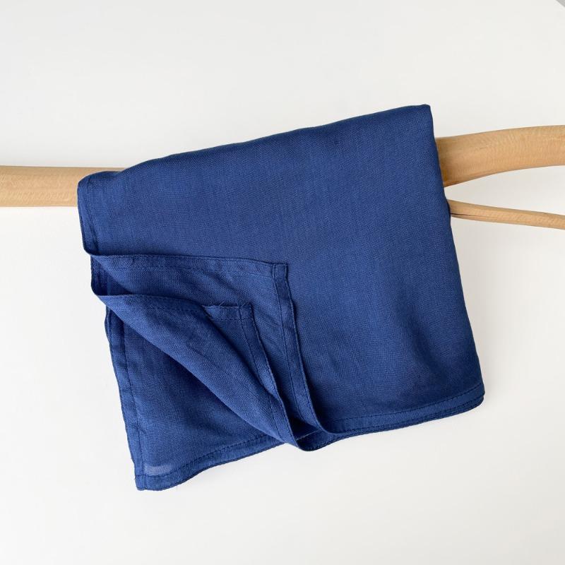 Summer Cotton and Linen Scarf Solid Color Simple Sunscreen Shawl Women's High-end Silk Scarf Yarn Headscarf