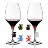 Koala Shape Silicone Label Wine Glass Recognizer Drinking Glass Identification Labels Tag Signs For Party Barware Accessories