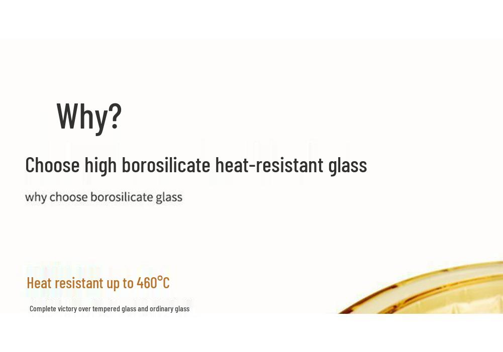 Microwave & Oven-Safe Luxury Glass Plate for Baking, Steaming, and Serving.