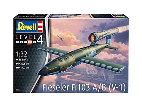 German Revell 1/32 Scale German Air Force Fieseler Fi103 V-1 Plastic Model Kit 03861