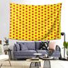 Klassisches Rot-Gelbes Polka-Dot-Muster Wandteppich Dekor Kunst Ästhetische Wandteppiche für Wohnzimmer Heimwandtuch Wandbehang