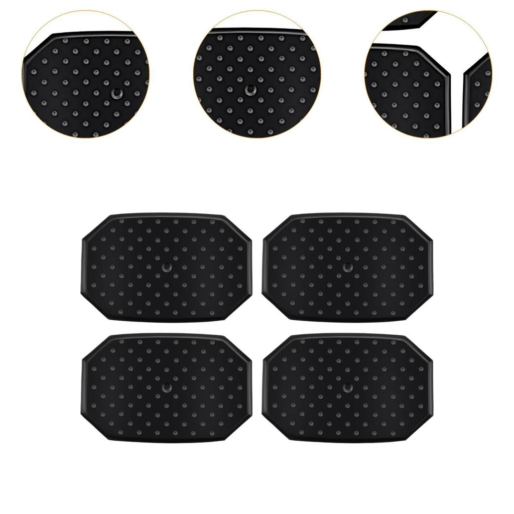 Car Rear Leaf Spring Insulator Bushings Insert Pad FL345586-AA Durable Plastic Rear Suspension Accessory for Ford F150 2015-2020