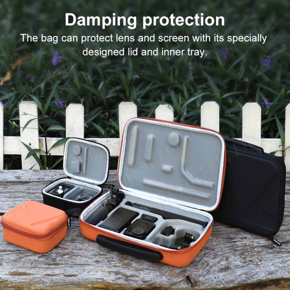 Hard Carrying Case for DJI OSMO Action 5 Pro/4/3 Portable Storage Case Bag Travel Case Carry Case Adventure Combo Accessories