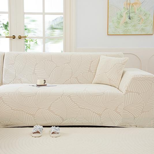 Stretch Thick Plush Jacquard L Shape Sofa Cover Slipcover Couch Protector Living Room Furniture Cover