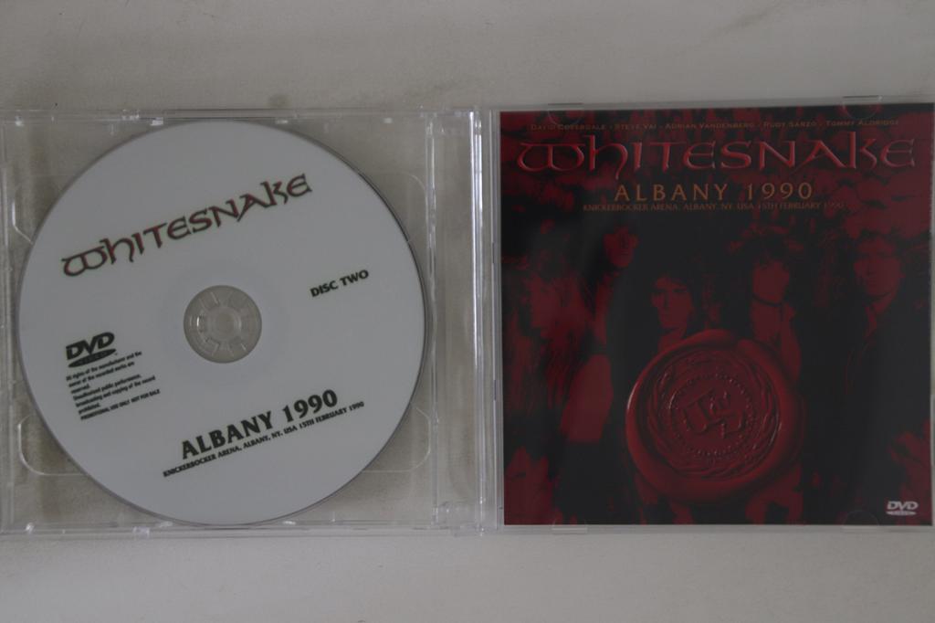 DVD WHITESNAKE - Albany 1990 NONE NONE Japan Metal Used