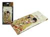 Carmani, Soft Glasses Case Approx. 9x18cm - Gustav Klimt/The Kiss, Cream Background