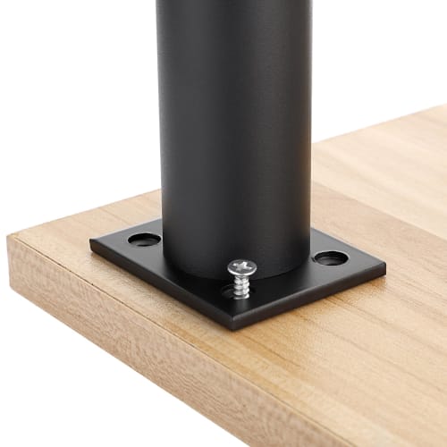 BSTKEY Set of 4 Adjustable Height Furniture Legs, Aluminum Alloy Furniture Legs for Cabinets, Sofas, Tables, DIY Furniture Leg Replacements, Heighten