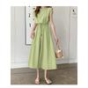 9 Color 5 Size Literary and Artistic Big Skirt Summer New Style Can Be Retrenched Waist Loose Dress