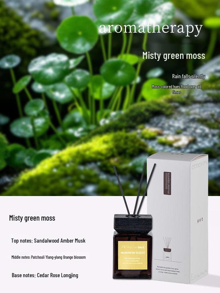 Flameless Rattan Aromatherapy Diffuser with Long-Lasting Scent - Essential Oil Gift Box for Home, Hotel, or Birthday.