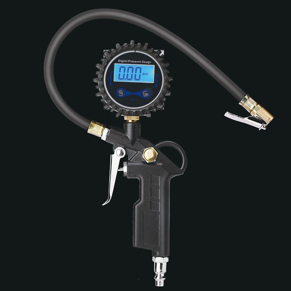Compressor Accessories Auto Tire Inflator 0.1 Display Resolution Digital Tire Tester  Truck