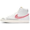 Blazer Mid 77 Vintage Podwójnie Szyte Swoosh Zig Zagowe Buty Unisex Białe Żaglowe Summit-White DD8489-161