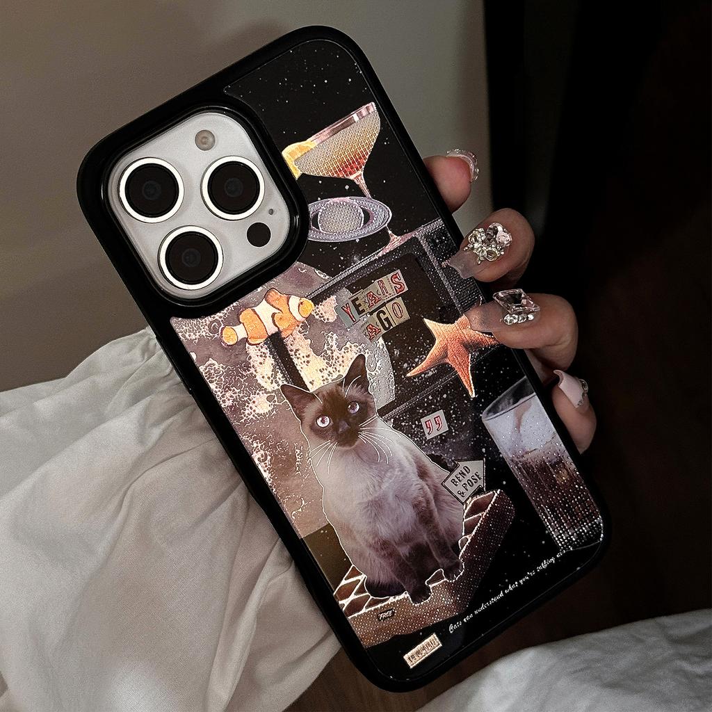 Gilded Iphone16 Mobile Phone Case Apple 15 Promax Protective Case 14 Personality 12 Suitable for 13 Advanced