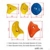 5 Rocks, Rock Wall Climbing Sets with Mounting Material, Brackets, Holds for,