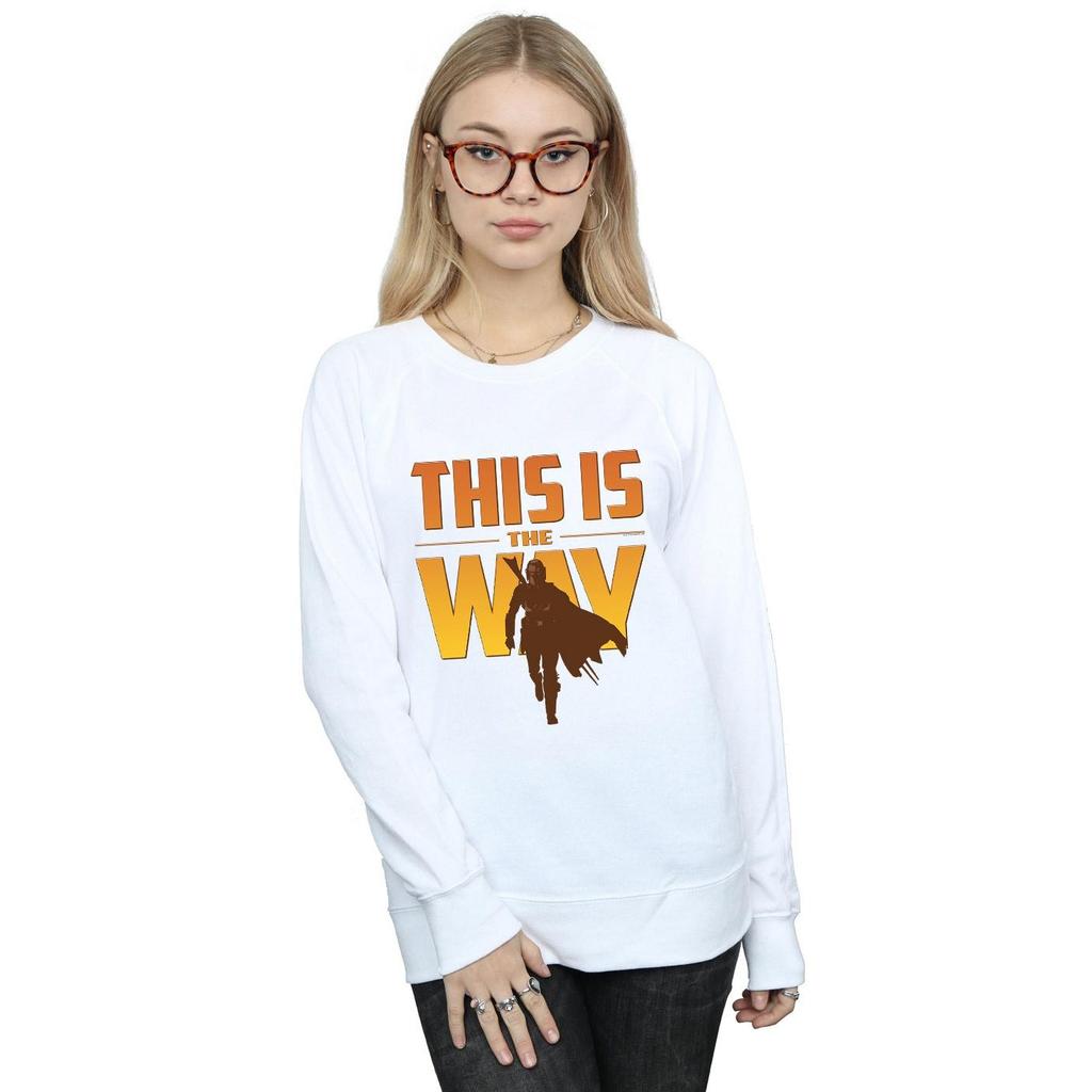 STAR WARS Womens/Ladies The Mandalorian This Is The Way Sweatshirt