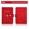 Waterproof Passport Holder Travel Wallet Case PU Leather Secure Credit Card Organizer for International Trips