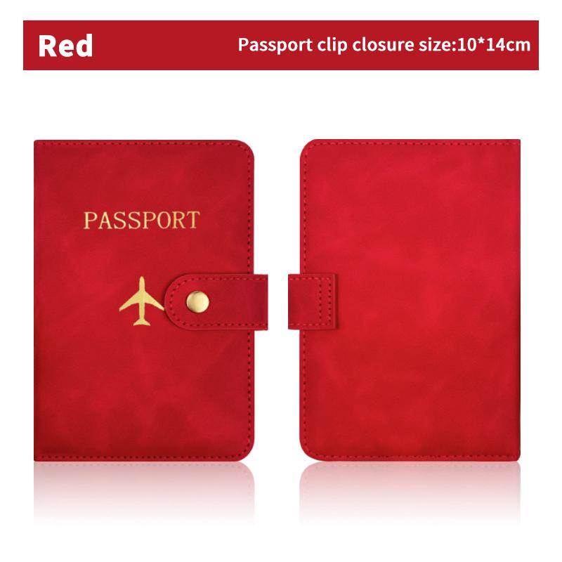 Waterproof Passport Holder Travel Wallet Case PU Leather Secure Credit Card Organizer for International Trips