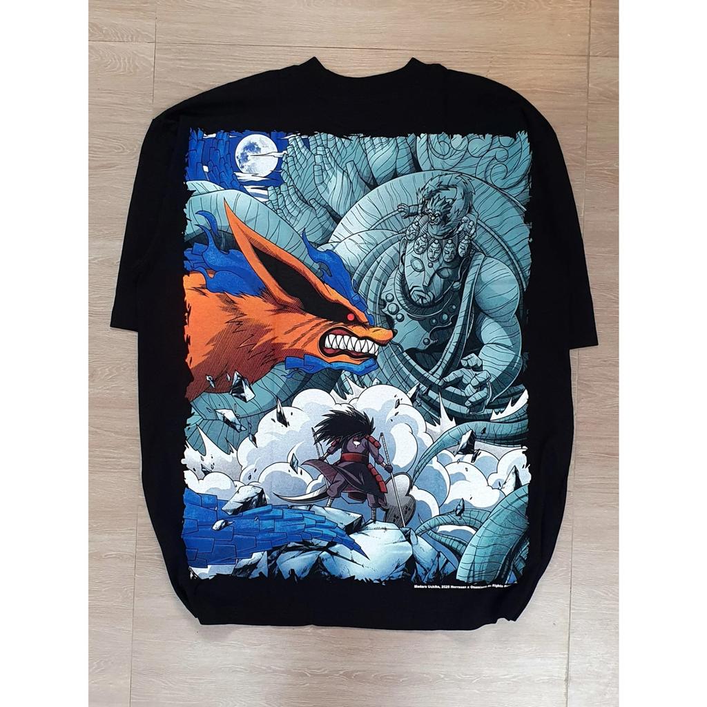 Anime Naruto Graphic T-shirt Men Women 100% Cotton DTF Printing Tee Streetwear Oversized High Quality Short Sleeve Female Male Clothing