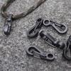2Pcs Camping Equipment Survival Carabiner Snap Spring Clip Outdoor Hiking Keychain Clip