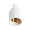 Abs Led G24 To E27 Adapter Socket Halogen G24d-1 Cfl Light G24d-2 Base Converter E27   -Yx