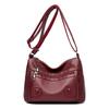 Large Capacity Women's Bag PU Shoulder Bag Mother Bag
