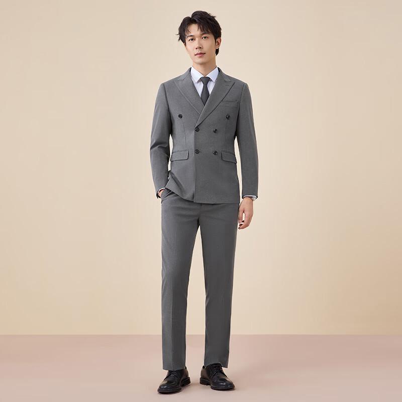 Унисекс двубортный костюм Taluoman XL/41