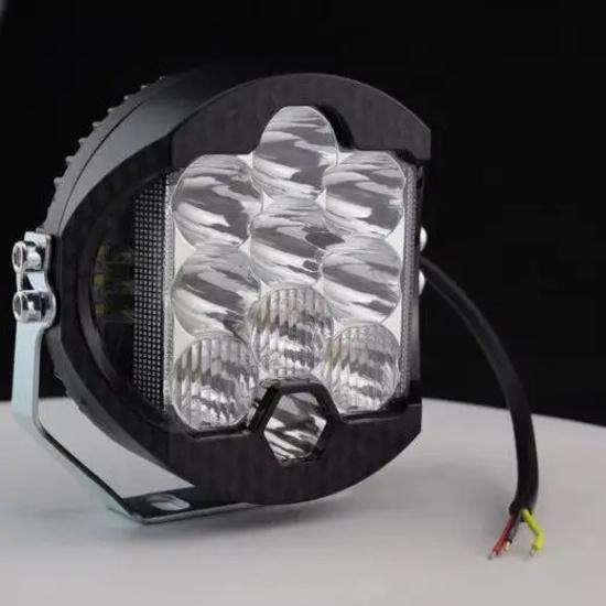 5/7 Inch Powerful LED Off White Yellow Road Light For ATV SUV Car Motorcycle Automobile LED Sport Work Lamps Car Headlamp