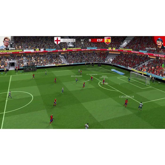 Sociable Soccer Champions Kit for Switch 1 & 2 + Grips Ballon - Jeu Nintendo Switch