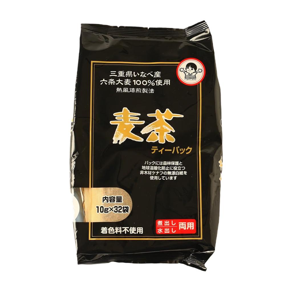 Tekomane Tea Mie Barley Tea 320g x x 4 Rokujo Boiled Center, Inabe, Prefecture, Tea, Bags, (10g 32p) bags, Barley, Water-brewed,