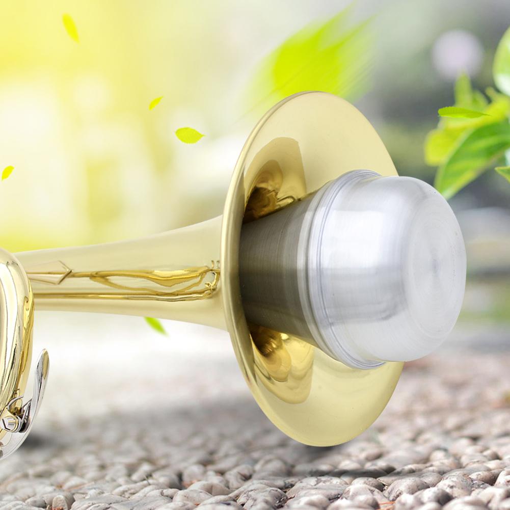 Aluminum Alloy Mini Portable Mute Dampener for Trumpet Instrument Accessory