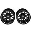 1.9x1.7 Inch 6Y Spoke Wheels for WR-02CB & GF-01CB (2) [Eagle Model] [#WR02-CB-6Y-U] (Black)
