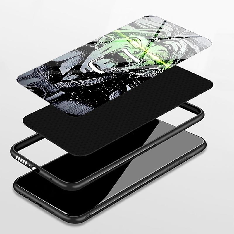 Glass Phone Cover Case for Xiaomi mi Note 10 10 Pro 12T 11T 13 11 Lite 12X 12 14 10T Anime D-ragonS B-allS