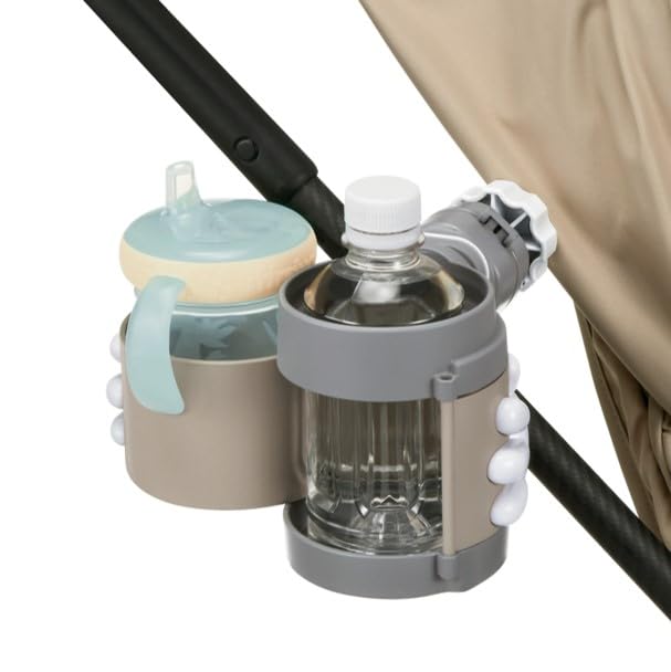 Takara Tomy Issho Odekake Hug Cup Mickey Mouse Baby Car Drink Holds 2 Compatible with Baby Easy Installation Holder, Drinks, 2-Way Design, Mug,