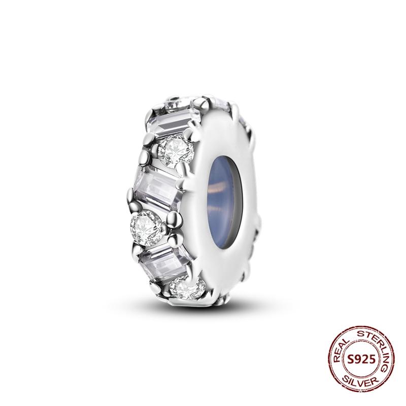 Copper Buckle Copper Charm Blue Star Moon Bead Butterfly Suitable For Original Bracelet Zircon Fine Diy Jewelry