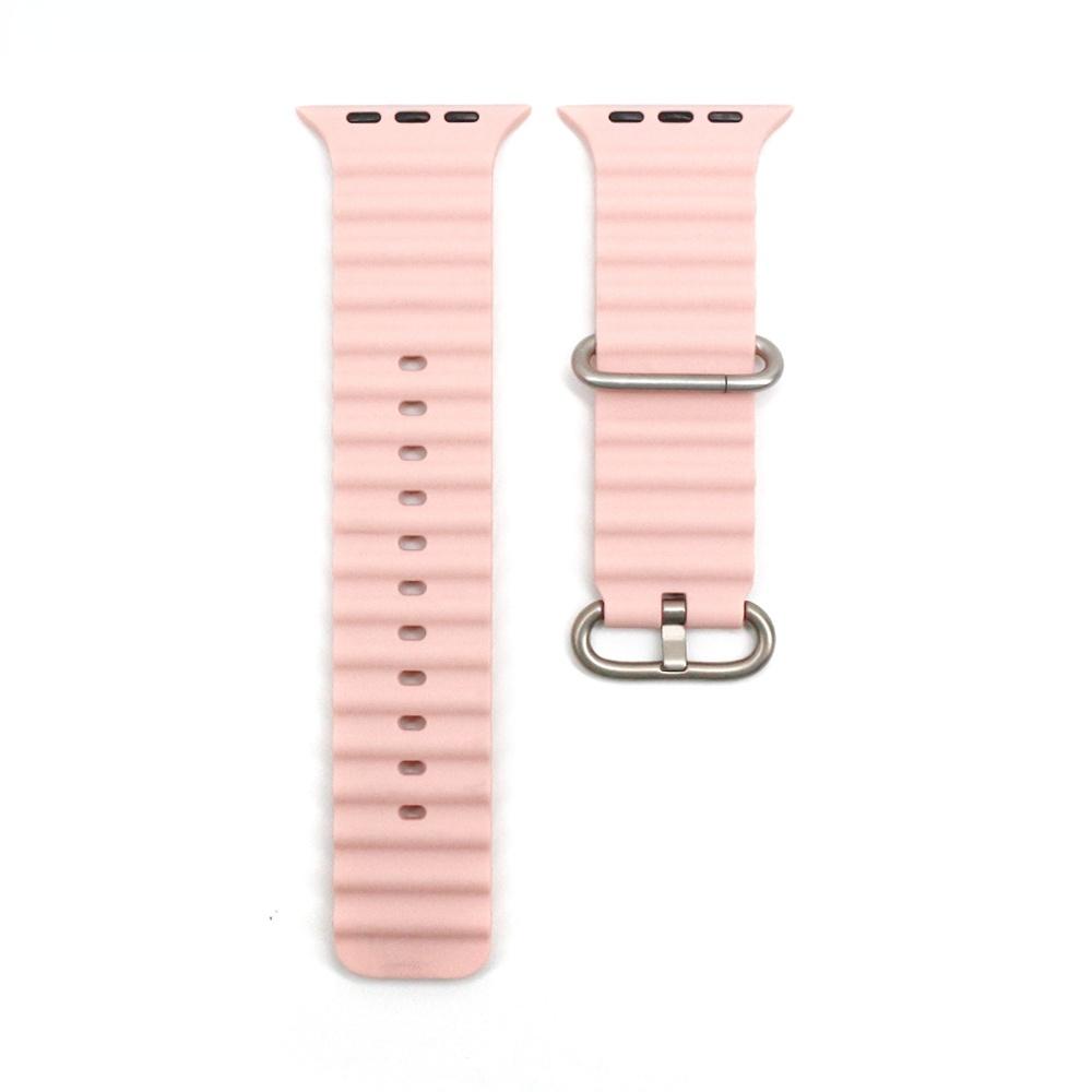 Ocean Band for Apple Watch Ultra Series 8 7 6 SE 5 4 3 2 1 Silicone Strap for iWatch Sport Stretch Bracelet Ultra 49mm 45mm 44mm 40mm 41mm 42mm 38mm