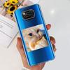För Xiaomi Poco X3 Pro Fodral Ny Mode Målat Skydd Genomskinligt Silikon Mjukt TPU Telefonfodral För Xiaomi Poco X3 NFC PocoX3 Pro Skal