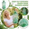 Hanging Fly Trap Cage Eco-Friendly Fly Catcher Insect Control Mesh Trap for Indoor Outdoor Use Effective Pest Management