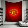 Manchester Unitedaa Wall Tapestry Aesthetic Wall Hanging Printed Fabric Blanket Decorative Tapestries for Bedroom Living Room Home Decor